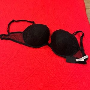 Lace black bra